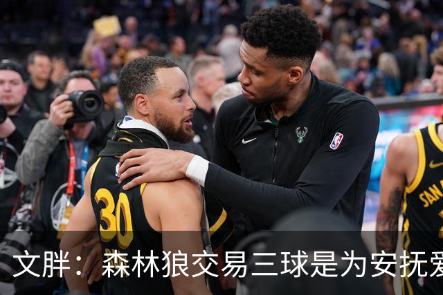 文胖：森林狼交易三球是为安抚爱德华兹 他一赛季被包夹近1000次